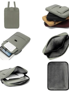 [LIGHT Minimalist Lightweight Commuter Tote Bag] 2026 New Men's Business Handbag, Water-Resistant Nylon Vertical Briefcase, Lightweight Laptop Bag For 13/14 Inches, Casual Shoulder And Crossbody Bag, Unisex Business Bag, College Campus Backpack - A - View 11