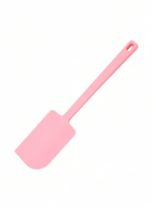 1个硅胶奶油蛋糕刮刀，大号硅胶刮刀，烘焙刮刀，奶油刮刀，硅胶刮刀，硅胶黄油刮刀 - 彩色 - 查看 10