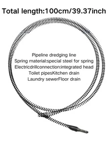 1-Piece Set - Multi-Functional Sink And Toilet Plunger, Hair And Waste Removal Expert, Bathroom And Kitchen Drain Cleaner, Plunger Accessory - Easy To Use, Space-Saving Design - B - View 12