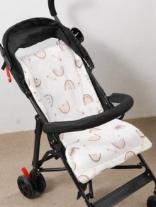 1pc Baby Stroller Pad, All-Season Stroller Seat Cushion, Cleaning Mat, Stroller Accessories - Multicolor - View 4