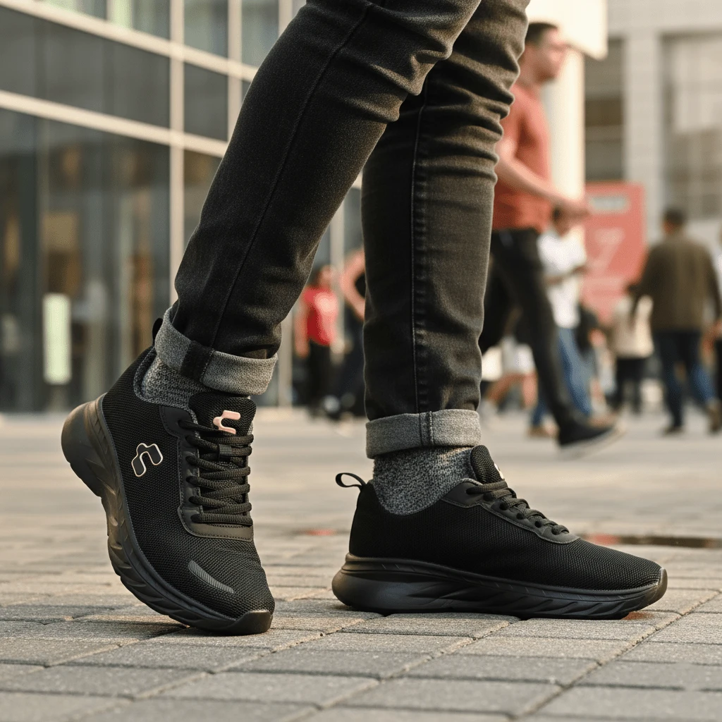 Charly 's Tennis Shoes - 藏蓝色 - 查看 1