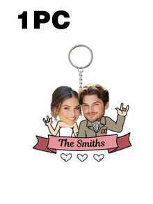 Custom Acrylic Bag Accessories - Wedding Photo Keychains, Personalized Photo Keychains, Bag Pendants, Suitable As Valentine's Day Gifts - Multicolor 3 - View 14