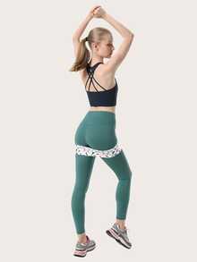 1条卡通印花阻力带，健身弹力带 - 彩色 - 查看 2