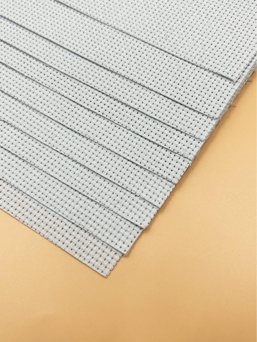 10pcs Beginner-Friendly White Cross Stitch Fabric, 25*25cm Pre-Cut Size, 11CT/14CT Embroidery Material, Easy-To-Use Handmade Base Fabric, Suitable For Casual Hobbyists, DIY Gift Making And Daily Embroidery - 25*25cm White Cross-stitch Fabric - View 1
