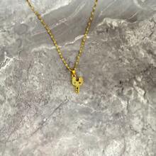 18K Gold Plated Kpop STRATKID SK BP AESP EN IDLE Letter Pendant Necklace, Korean Fashion, Fans Collectibles, Gift, Hip Hop Merch - Multicolor - View 11