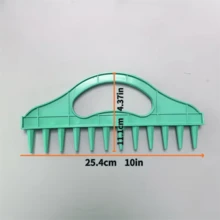 Seeding Tool, Soil Auger, Gardening Seeding Spacing Tool, Suitable For Farmland, Vegetable Planting, Agricultural Rake - Multicolor - View 4