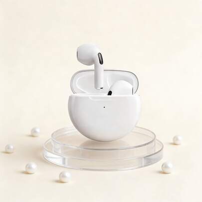 TWS无线耳机，双耳入耳式耳机，超长待机跑步耳机，重低音运动耳机，带麦克风的音乐耳机