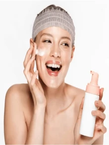 50 chiếc băng đô dùng một lần không dệt dành cho nữ, dùng trong spa, chăm sóc da mặt, trang điểm, du lịch, chăm sóc da, chất liệu mềm mại. - 50 chiếc - Xem 7