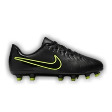 Nike Nike Tiempo Legend 10 Club MG Grade School 'Black Volt' (Unisex) Black/Volt DV4352-001 Autumn New - 黑色 - 查看 1