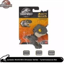 Mattel 美泰侏罗纪世界迷你收藏手指恐龙人偶，嘴巴可活动，JFC86 - 彩色 - 查看 9