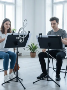Kẹp bản nhạc, kẹp hình nốt nhạc, kẹp quần áo, kẹp chống gió, kẹp niêm phong thực phẩm, kẹp bìa hồ sơ, kẹp quần áo, quà tặng thú vị cho giáo viên âm nhạc, dùng làm dấu trang để bàn, đồ dùng văn phòng và trường học. - Nhiều màu - Xem 8