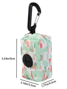 High-Value Painted Pet Waste Storage Bag, Dog Poop Bags, Walking & Training Cleaning Bag, Garbage Bag Dispenser - Multicolor - View 16