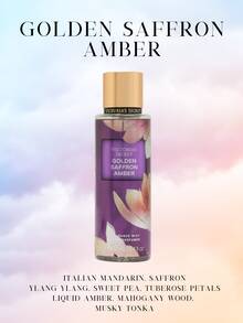 Victoria's Secret Victoria's Secret VS Body Mist Fine Fragrances Angel Cake & Cream Scented Mist - Kuning Keemasan Kuning Kunyit - View 1