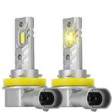 2个H11/H9雾灯，20000流明，亮度提升600%，无线H11灯，适用于越野或作为雾灯使用，无风扇即插即用 - A - 查看 7