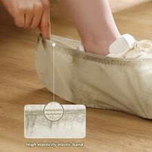 10/100个装可重复使用无纺布鞋套，加厚透气，防滑耐磨，适合室内使用，防尘防污，可作鞋架、收纳整理、户外、花园、旅行必备、便携式、沙滩必备、毕业季、毕业典礼、毕业礼物、毕业赠礼、祝贺毕业、毕业典礼、优秀毕业生、毕业派对 - 多色 - 查看 5