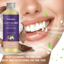 椰子薄荷漱口水，去除牙渍，美白牙齿，清新口气，温和成分清洁口腔异味，清爽薄荷漱口水 - 椰子薄荷漱口水 - 查看 2