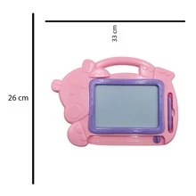 Pizarrón Mágico Borrable Para Niños Niñas Regalo Mixto - Rosa - Ver 2