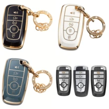 TPU Key Fob Cover Full Protection Case For Fusion, Explorer, Escape, F150, F250, F350, F450, F550, Edge, Expedition - Model B5 - View 11