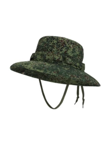 1顶可折叠户外迷彩遮阳帽，大帽檐防风防紫外线透气，男女通用钓鱼徒步战术渔夫帽，节日礼物 - K - 查看 12