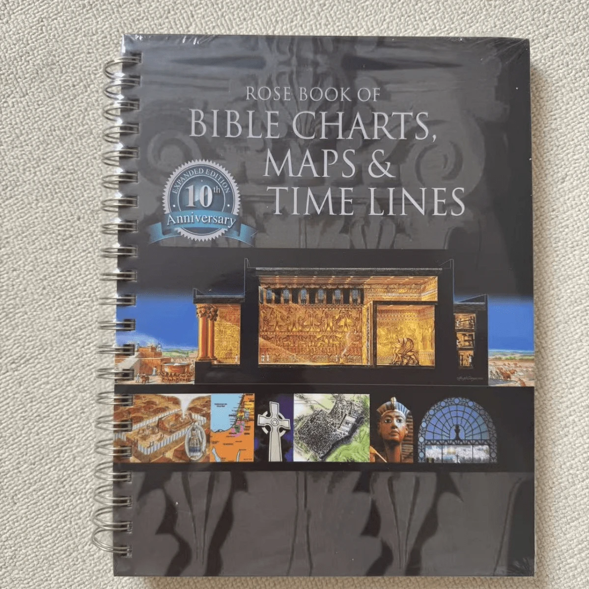 Rose Book Of Bible Charts, Maps & Time Lines – 10th Anniversary Expanded Edition: The Ultimate Visual Reference For Bible Study - Hình chữ nhật - Xem 1