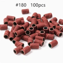 Nail Sanding Belt Set 100 Pieces 80# 120# 150# 180# Nail & Foot CareRemoval Sanding Ring Tool - / - View 8