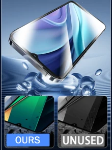 5pcs Screen Protector, Compatible With And Other Models, High-Definition Tempered Glass Film, 9H Hardness, Compatible With Phone Cases, Easy To Install, Scratch-Resistant, Bubble-Free, Full Coverage. - Clear - View 2