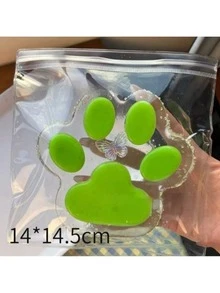 2025新款 - 多色硅胶猫爪葡萄慢回弹玩具，1个装，挤压减压，绿紫橙蓝粉可选，适合旅行/教室/浴室/桌面，儿童及成人适用，舒缓放松造型，生日/节日/礼物 - 彩色 - 查看 24