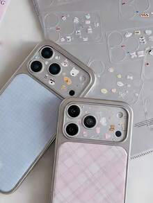 Miếng dán bảo vệ ống kính máy ảnh tự làm dễ thương, màng bảo vệ ống kính trong suốt, miếng dán trang trí tự làm tương thích với Apple 17 Pro/Pro Max, miếng dán hình gấu bông dễ thương, miếng dán điện thoại, ốp lưng điện thoại, miếng bảo vệ ống kính máy ảnh tương thích với iPhone 17 Pro Max 17, mặt dây chuyền bảo vệ camera điện thoại, miếng dán hình gấu dễ thương, miếng dán trang trí tự làm, đế dán bảo vệ camera, miếng dán trang trí máy tính, miếng dán camera điện thoại, phụ kiện điện thoại, trang trí điện thoại, quà tặng mùa xuân. - Nhiều màu - Xem 5