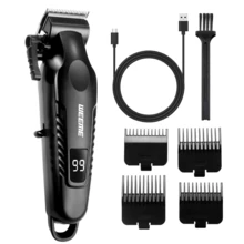 WEEME Conjunto inalámbrico de afeitadora y recortadora eléctrica para hombres 4 en 1, incluye recortadora de vello nasal y afeitadora, herramientas de aseo multifuncionales para recortar, afeitar y limpiar, adecuado para uso doméstico, viajes y como regalo para novio o padre - Negro - Ver 13