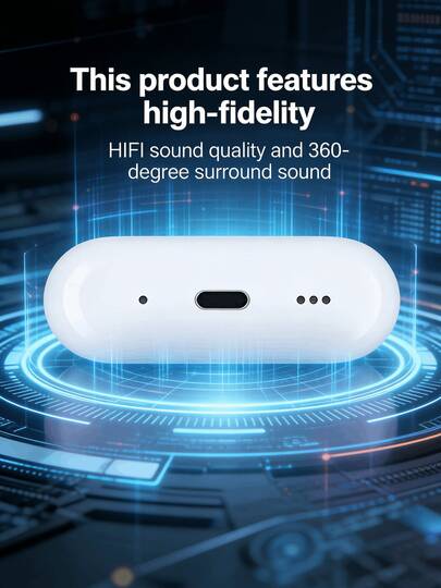 Wireless Bluetooth Earbuds, Headphones, Earphones, Airbuds , Low Latency, HiFi Stereo Sound, Touch Control,Wireless Charging Case, Compatible With All Smart Bluetooth Devices – Ideal For Gym, Travel, Commute & Daily Use