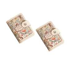2024 Floral Oil Painting Card Holder - Vintage Women's Wallet, Multi-Card Slots, Large Capacity ID Card Holder, RFID Blocking Wallet, Can Hold Over 20 Cards - Multicolor - View 19