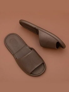 2026 New Men's Summer Lightweight Non-Slip Durable Sandals, Outdoor Casual Beach Slippers, Couple Style - Brown - View 4