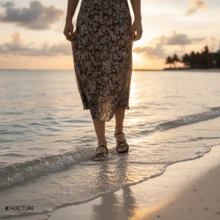 Mode Quadratische Zehenkappe Kreuz-Riemen Sandalen für Frauen, weich & elastisch rutschfeste Gummisohle, bequeme stoßabsorbierende Fütterung, lässige vielseitige Sommer Strandpantoffeln - Schwarz - Übersicht 5
