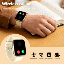 AQMWWG New Unisex Smart Sports Watch, Music Playback, Multiple Sports Modes, Call Notification, Weather Forecast, Alarm Reminder, Multi-Color Straps, Customizable Watch Face, Multi-Functional Smart Watch, Ideal Gift For Men And Women - View 2