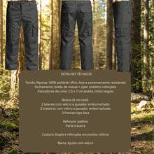 Men's Tactical Military Cargo Pants With Reinforced Ripstop - Grey - View 6