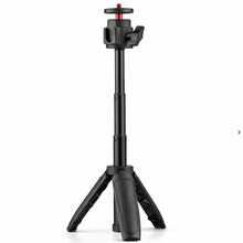 Mini Camera Tripod With 360° Ball Head, Foldable Tabletop Stand And Telescopic Handheld Grip, 1/4" Screw Mount For Camera, Action Camera, Ring Light And Phone Clip - Multicolor - View 8