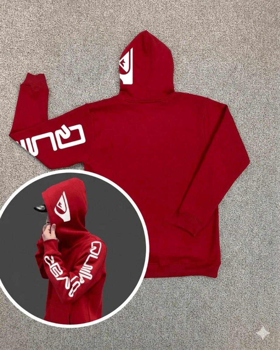 Kangaroo Hoodie (New Release) - Warm Winter Sweatshirt - Fashion - Various Colors - 50% Cotton 50% Polyester - Sizes S To XL - Đỏ - Xem 1