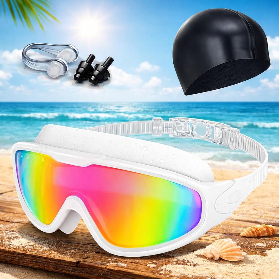 Diving Goggles - White - View 1