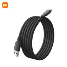 Xiaomi 6A Magnetic Self-Storage Fast Charging Data Cable 1m (USB-A To USB-C) Supports 6A High Current And 480Mbps Fast Data Transmission. It Is Compatible With USB-C Interface Mobile Phones And Digital Devices, And Supports Up To 120W Fast Charging (A Corresponding Power Charger Is Required). With Creative Magnetic Design, It Can Self-Coil And Self-Attach, Saying Goodbye To Tangles. - Multicolor - View 6