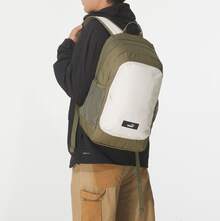 Puma Student Versatile Sporty Casual Large Capacity Backpack/Shoulder Bag, Unisex - Olive Green/white - View 10