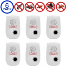 2/4/6 Stücke Ultraschall-Schädlingsvertreiber, USB-betriebener Ultraschall-Schädlingsbekämpfer, intelligenter Frequenzwandler-Ultraschall-Schädlingsvertreiber mit ABS-Gehäuse, physikalische Schädlingsabwehr, leise & geräuscharm, geeignet für Zuhause, Küche, Büro, Hotel, Lager zur Vertreibung von Mücken, Mäusen, Kakerlaken und anderen Schädlingen, effektiver für einen bestimmten Zeitraum - Zwei Lautsprecher - Übersicht 9