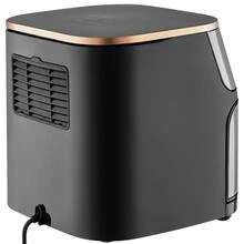 Esta freidora de aire eléctrica de gran capacidad de 13,5 L y 4000 W cuenta con una pantalla táctil inteligente y ventana de visualización, funciones multifuncionales de cocción sin aceite y permite preparar deliciosos platos como patatas fritas crujientes. Equipada con un enchufe estándar de 110-130 V, también puede hornear y calentar. Rápida y fácil de usar, permite preparar comidas saludables fácilmente, ideal para familias y un regalo ideal para el Día de la Madre, Pascua y otras festividades. - Tipo de Enchufe A USA (110-127V) - Ver 4