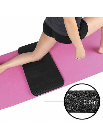 1.5cm Extra Thick Yoga Knee Pad Non-Slip Foam Yoga Pads Fitness Crossfit Pilate Mat Workout Sport Plank Cushion Gym Equipment