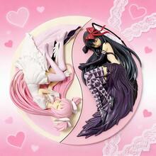 晓美焰睡姿手办套装，含阴阳底座，动漫收藏手办礼品 - 彩色 - 查看 4