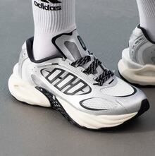 adidas Climacool Vento 4.0 舒適百搭 低筒跑步鞋 男女同款 銀色 - 銀灰 - 查看 4