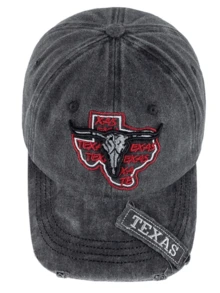 JZML 1pc Unisex Texas Letter Embroidered Baseball Cap - A - View 9
