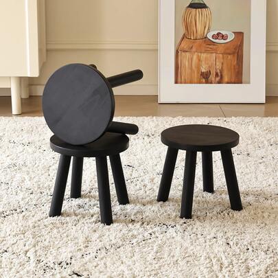 1 chiếc kệ để cây bằng gỗ kiểu Trung cổ, ghế để giày, bậc thềm, bàn trồng cây cao 9,4 inch/16,9 inch cho cây trồng trong nhà, bàn phụ/bàn cuối hiện đại.