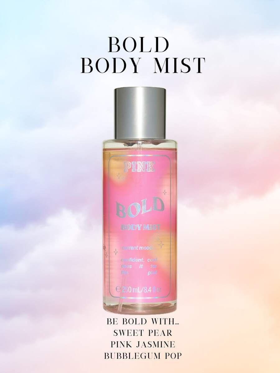 Victoria's Secret VS Body Mist Fine Fragrances Pink Perfume Bombshell Sexy - Bold - View 1