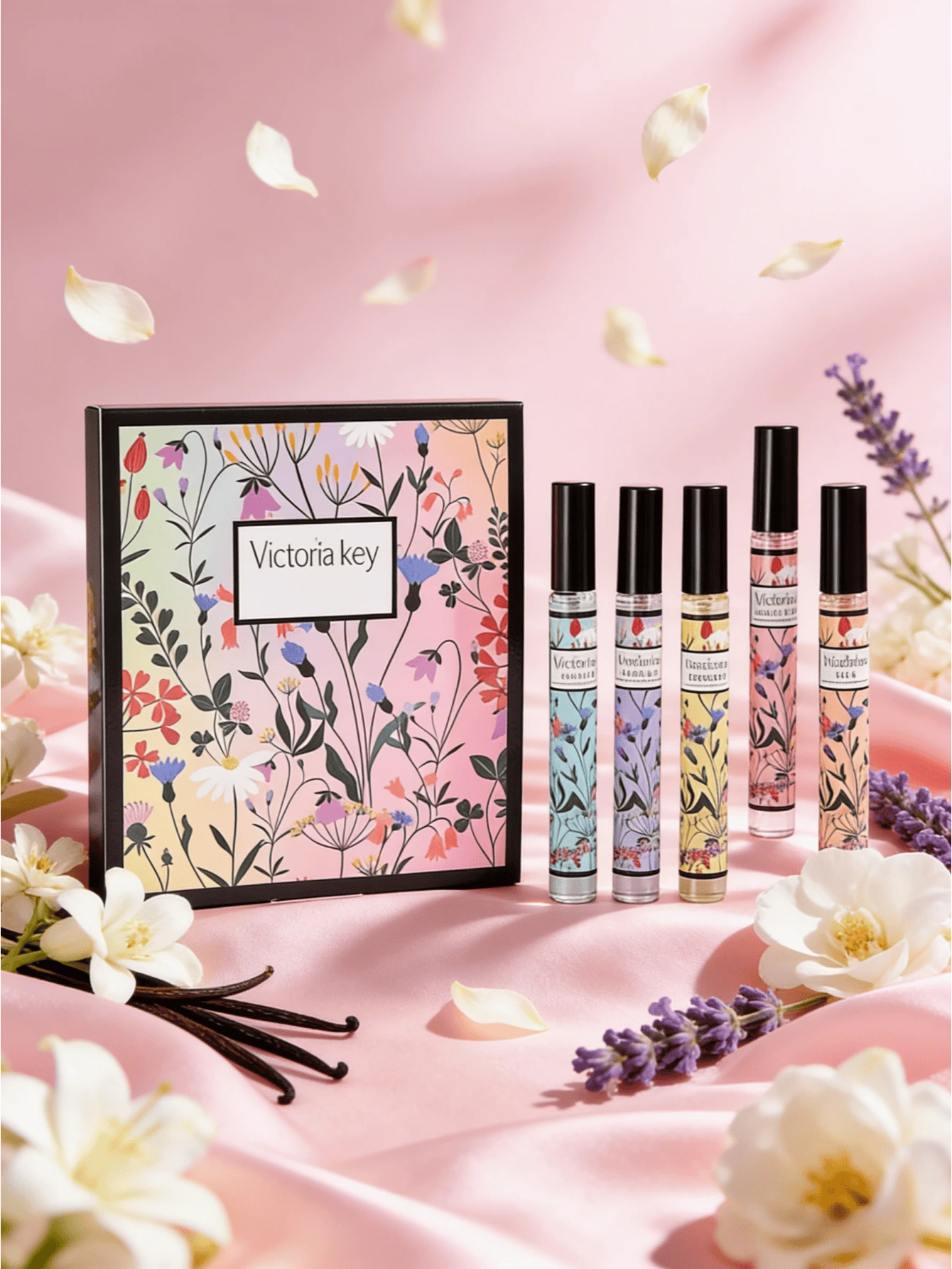 Bộ 5 chai xịt thơm phòng Brazilian Beach Sol 10ml kèm hộp quà phiên bản giới hạn, Janeiro, chứa các hương mận, vani, gỗ, gỗ đàn hương, hoa violet, hạt dẻ cười, caramel mặn, hoa nhài, bộ sưu tập hương liệu đa tầng phiên bản giới hạn, hương thơm lâu dài. - Nhiều màu - Xem 1