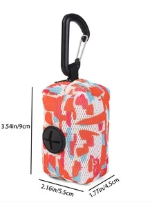 High-Value Painted Pet Waste Storage Bag, Dog Poop Bags, Walking & Training Cleaning Bag, Garbage Bag Dispenser - Multicolor - View 9
